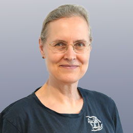 Mitarbeiterin Ursula Kettler im Haut- und Laserzentrum Glockenbach