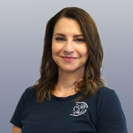 Mitarbeiterin Sandra Barth im Haut- und Laserzentrum Glockenbach